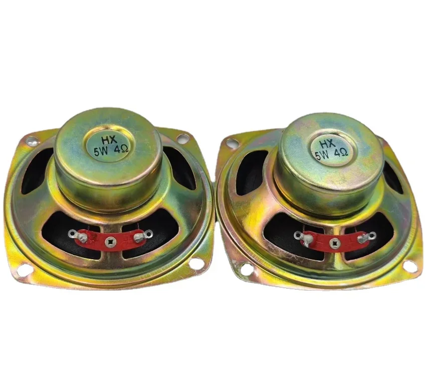 SOTAMIA 2 uds 3 pulgadas 78MM Altavoz de rango completo Altavoz 4 Ohm 5W Altavoz de sonido de Audio portátil para altavoces de cine en casa