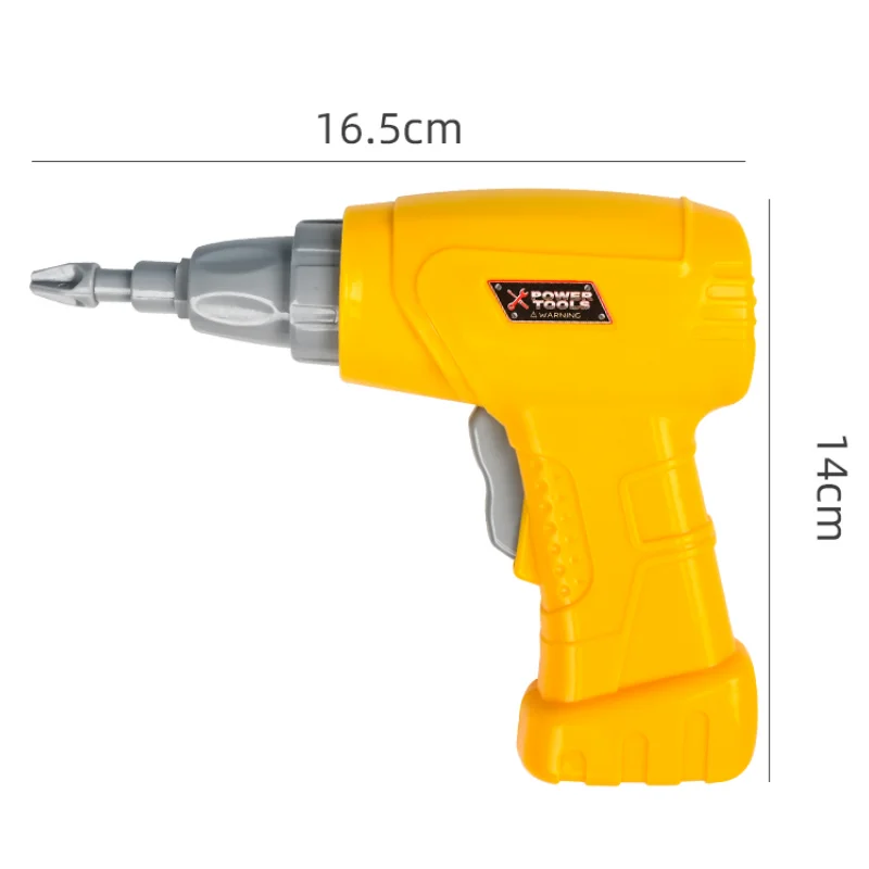 الإبداعية المسمار لغز اللعب DIY الحفر المسمار تفكيك الملحقات لعبة الحفر الكهربائية لعب للأطفال التظاهر أدوات عدة اللعب #3