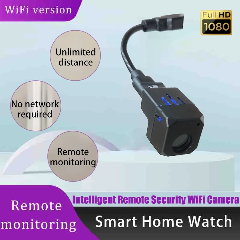 

Мини-камера 1080P HD Wi-Fi удаленный мониторинг легкая портативная видеокамера умная домашняя камера наблюдения и безопасности