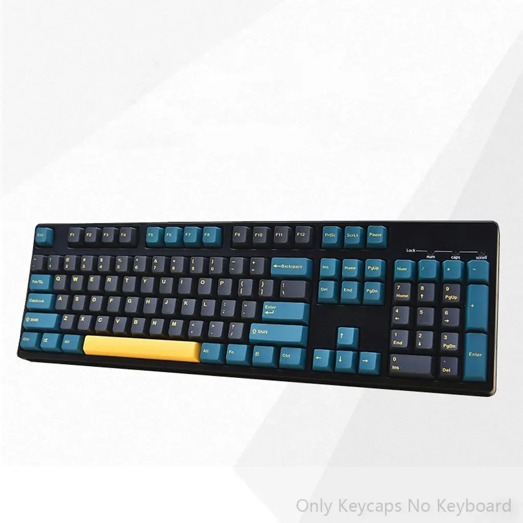 

134 Keys Mars Green Theme Keycaps Full Set OEM Height PBT Thermal Sublimation DIY For 61 87 98 104 108 Keys Mechanical Keyboard