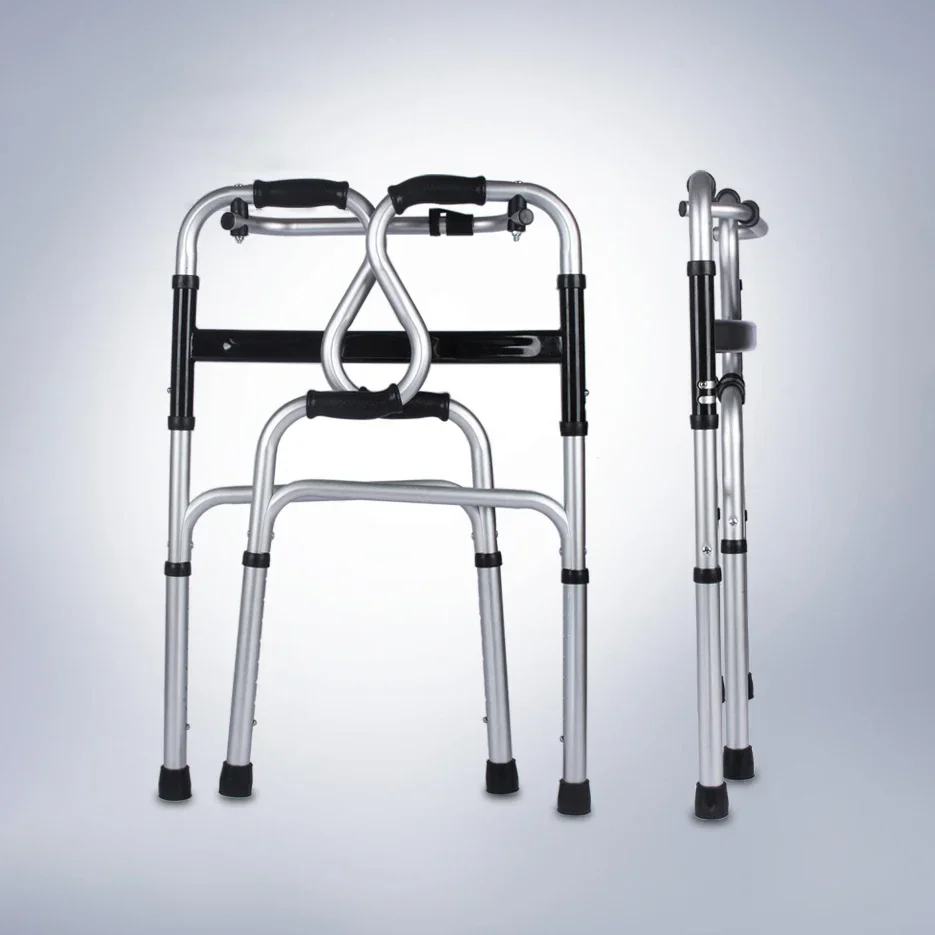 High Quality Aluminum Walker Rollator With Or Without Wheels Foldable Rollator Walker For Seniors