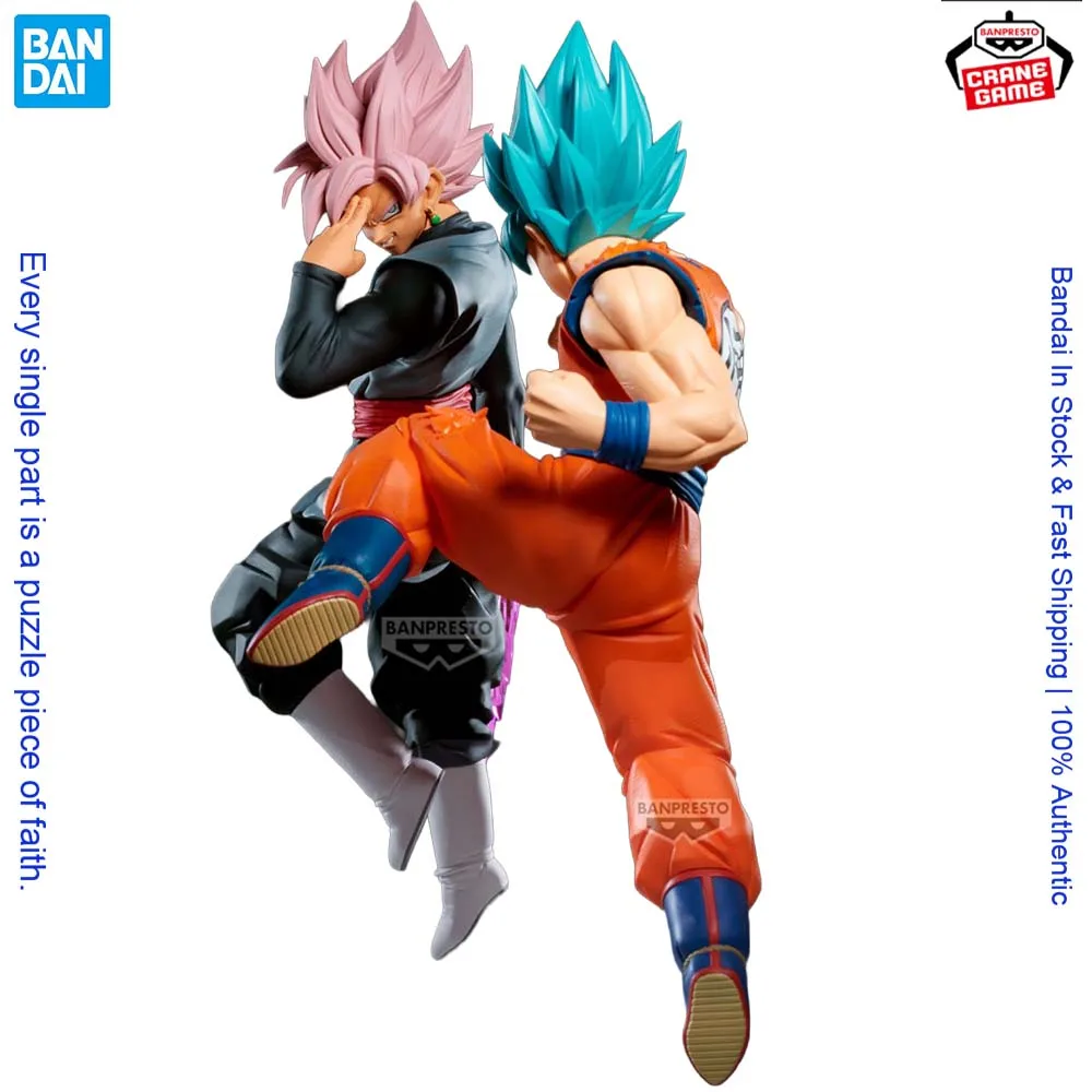 

Banpresto MATCH MAKERS Dragon Ball Son Goku & Goku Black Rosé Figure Set Anime Collectible Model Toys Gift