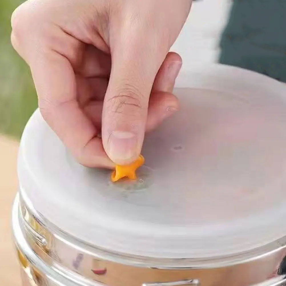 

5 Pcs Insulated Lunch Box Vent Plug Leakproof Sealing Plugs Food Container Accessories Silicone Silica Gel