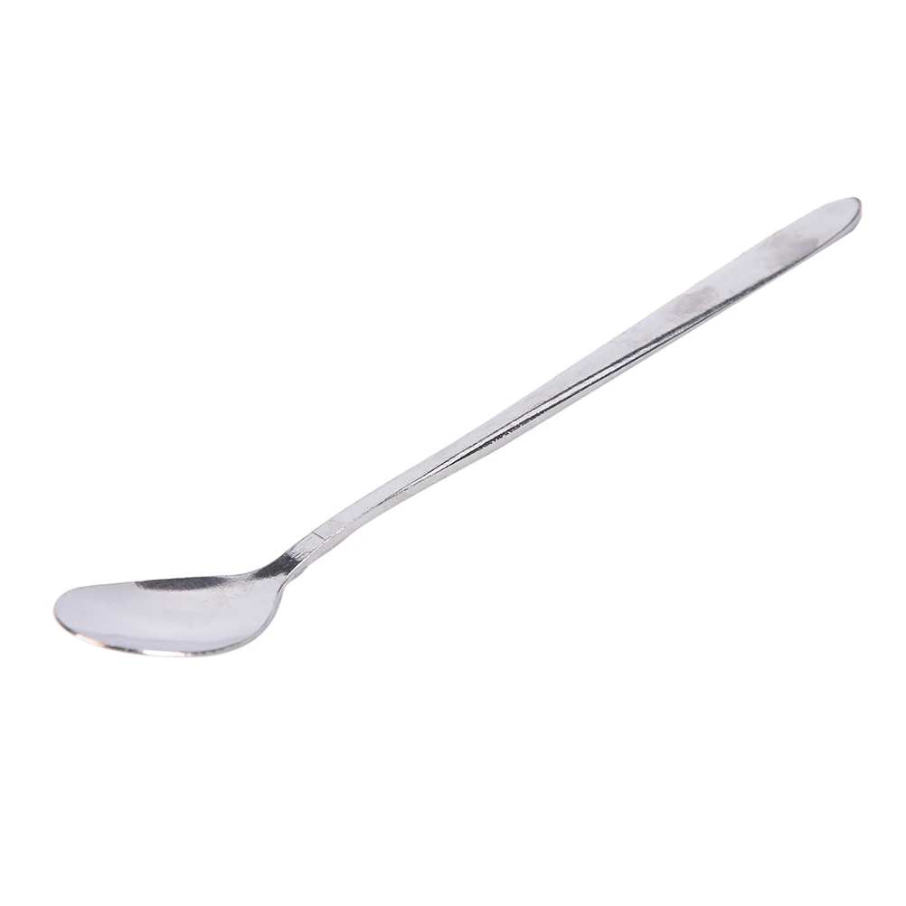 1pc Coffee Latte Spoon Food Grade Stainless Steel 16cm Long Handle Glass Ice Cream Sundae Tea Spoon Kitchen Tableware