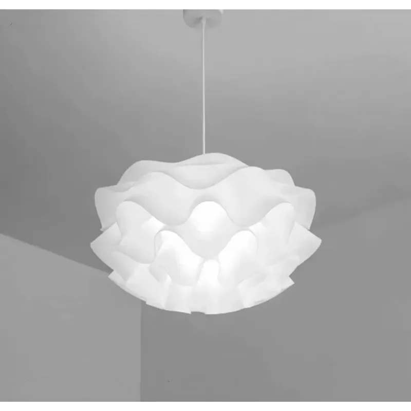 Modern Creative Flower Chandelier LED Adjustable Height Pendant Light Decorative Interior Lighting for Living Room High