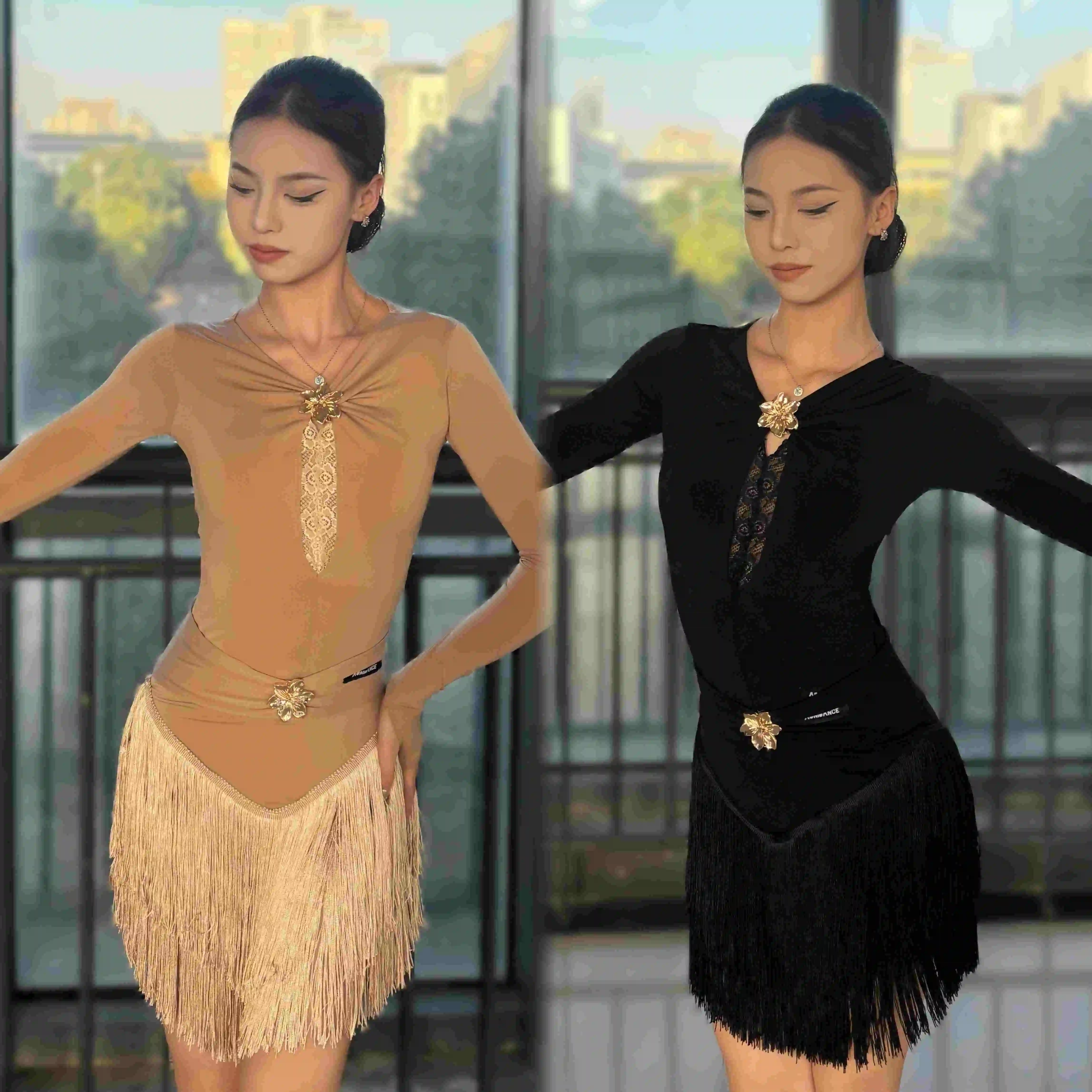 nouvelles-tenues-de-danse-latine-combinaison-en-dentelle-avec-fleurs-metalliques-hauts-a-manches-longues-jupe-a-franges-robes-d'entrainement-de-danse-cha-cha-rumba-dnv25871