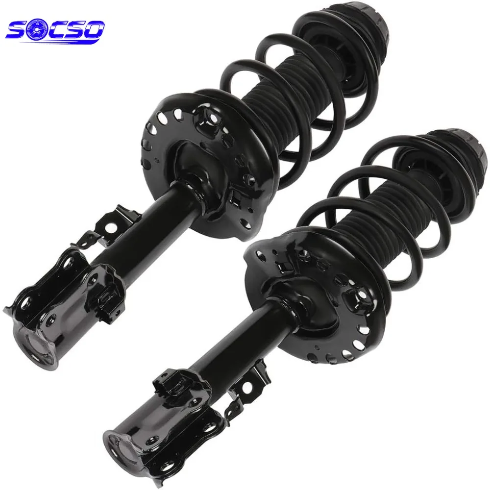

1pc Front Left or Right Shock Absorber for Kia Soul FWD 2010-2013 Suspension Complete Strut Assembly Not Fit AWD