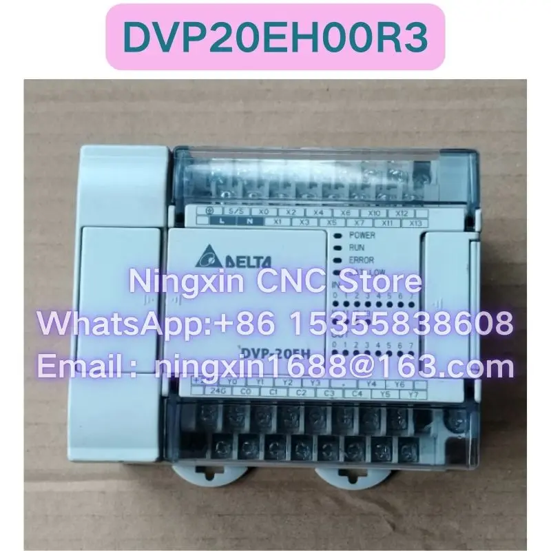 

Б/у ПЛК DVP20EH00R3, функциональный тест пройден, быстрая доставка.