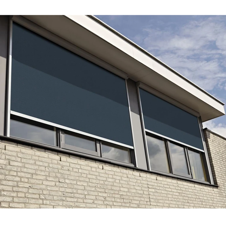 

Electric Vertical Sunshade Balcony Privacy Screen Patio Door Vertical Blinds for Windows