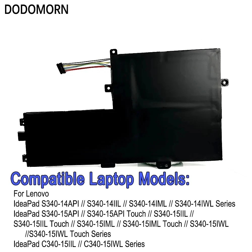 Imagem -03 - Bateria do Portátil para Lenovo Ideapad S340 S34014iwl 14iwl S340-15iwl C340-15iwl C340-15iw3 Dodomorn-l18l3pf3