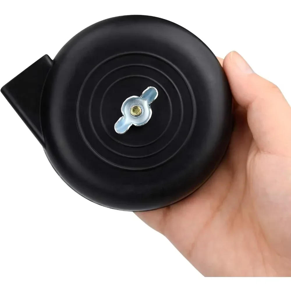 Filter Air Compressor Muffler Threaded External Thread  3/8PT Black  16mm