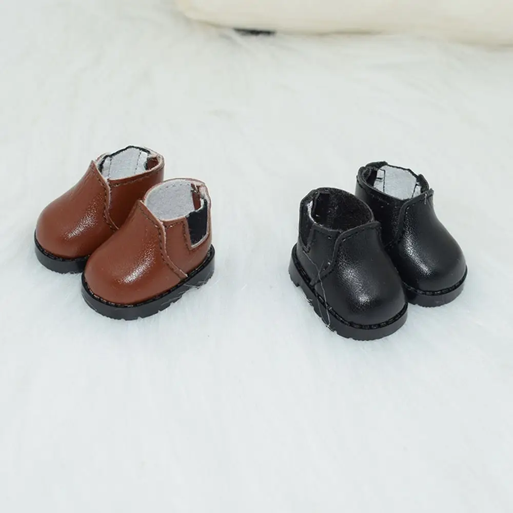 20cm Doll Shoes Fashion Leather Boots Casual Wear Mini Shoes For Idol EXO Dolls Clothes Accessories Kids Plush Toys Gift