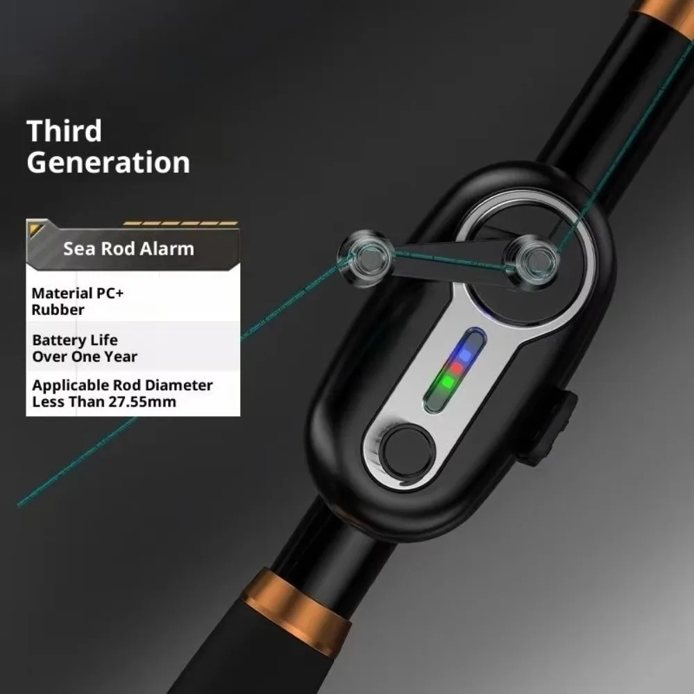 LED Light Indicator Fishing Bite Alarm Sound Alarm Electronic Sensor Electronic Buzzer Indicator Buzzer Function