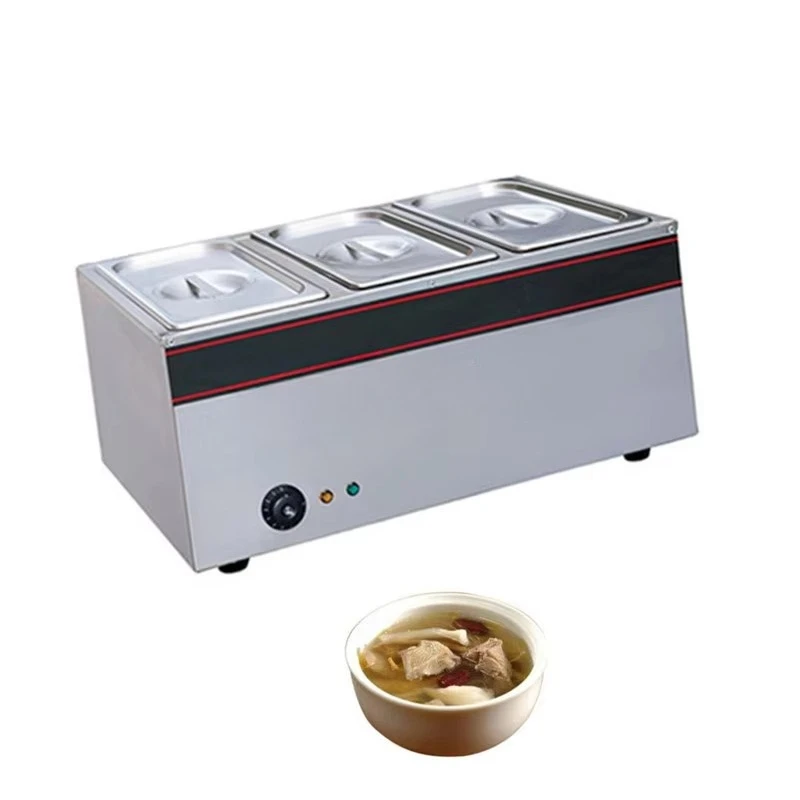 Kitchen Equipment Intelligent Temperature Control Food Warmer Electric Buffet Bain Marie/restaurant Equipment