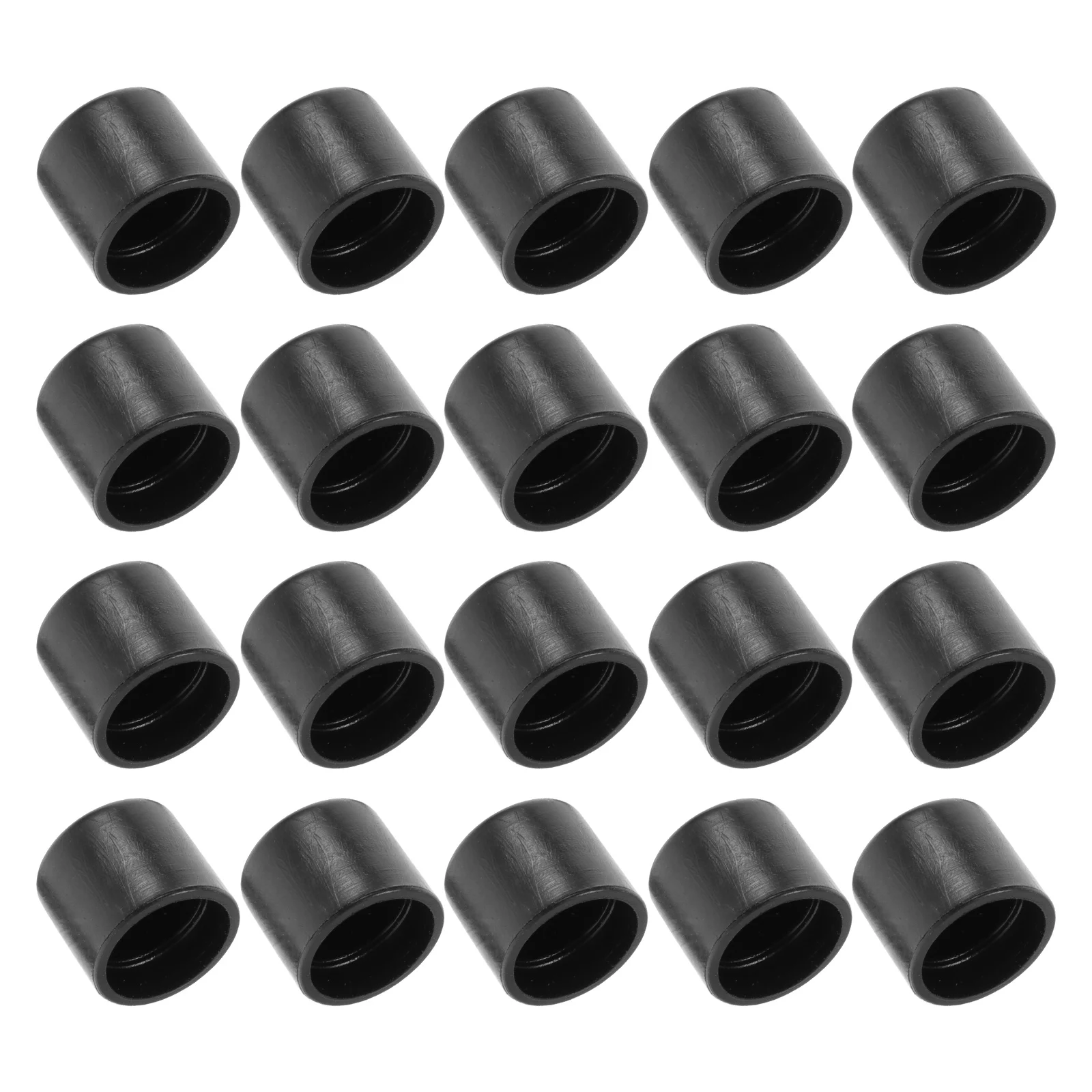

20 Pcs Football Machine Cap Adults End Caps Replacement Covers Universal Foosball Ends