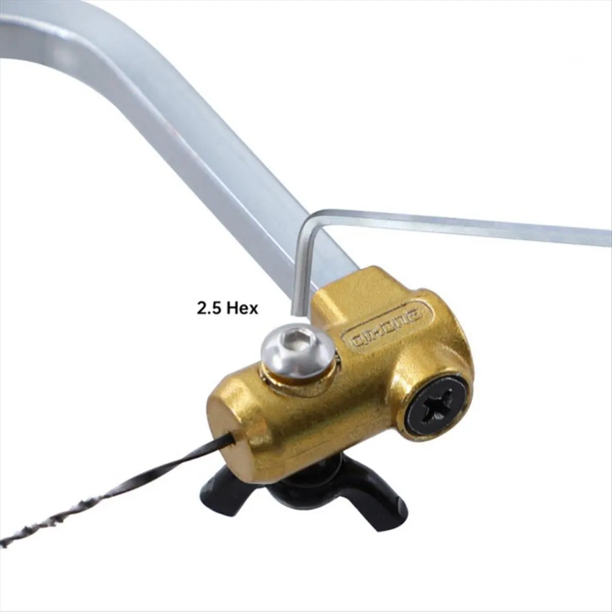 A89X Adjustable Frame Sawbow U-Shape Coping Jig Saw for Craft Jewelry DIY Tool with Spiral Blades Tool Hand Saw with 8 Blade