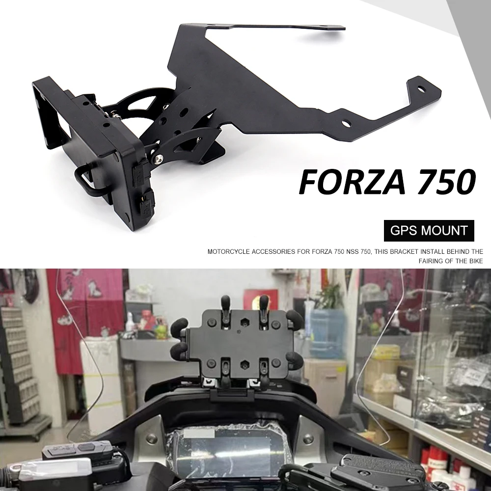 

Fit For Honda Forza 750 FORZA750 Forza750 NSS 750 NSS750 Motorcycle Accessories Mobile Phone GPS Navigaton Plate Bracket Mount