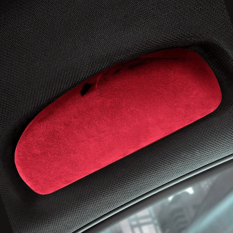 

For Volkswagen VW Golf 7 Golf 8 MK7 MK8 2014-2022 Suede Sun Glasses Storage Box Glasses Case Holder Car Interior Accessories