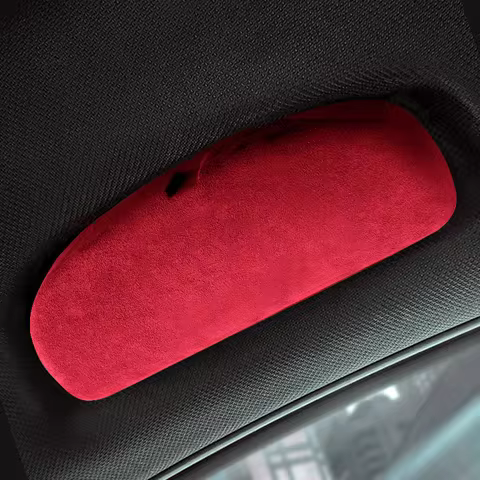 For Volkswagen VW Golf 7 Golf 8 MK7 MK8 2014-2022 Suede Sun Glasses Storage Box Glasses Case Holder Car Interior Accessories