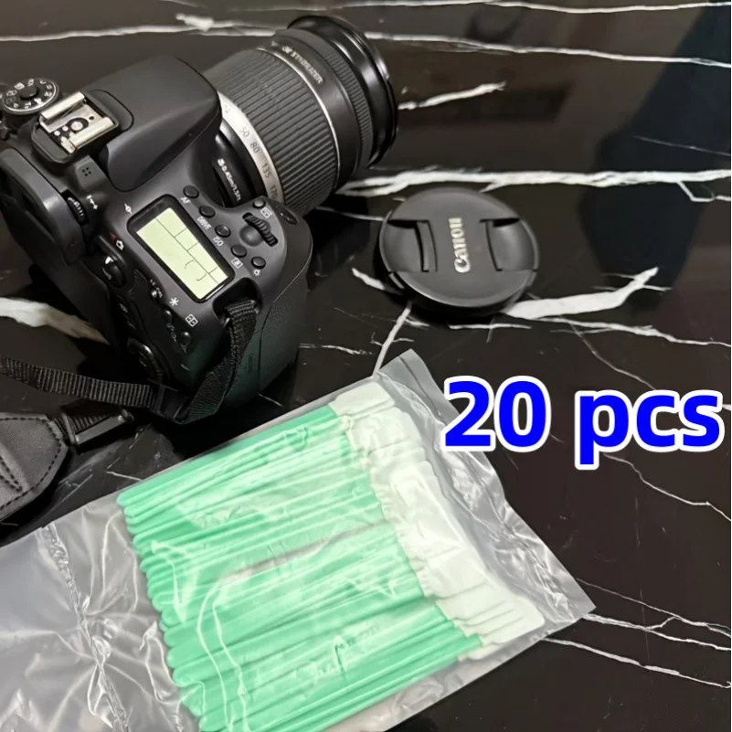 Imagen 4: Hisopos de limpieza sin polvo de doble capa, juego de cepillos multiusos para instrumentos de precisión, manualidades, electrónica para el hogar, 20 piezas