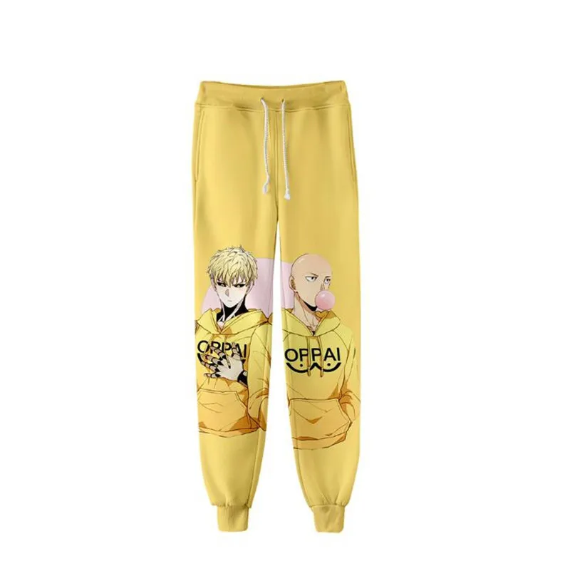 

NEW Anime Saitama Oppai 3D Print Sweatpants Women/Men Fitness Joggers Spring High Street Anime Trousers Casual Pants Sweatpant
