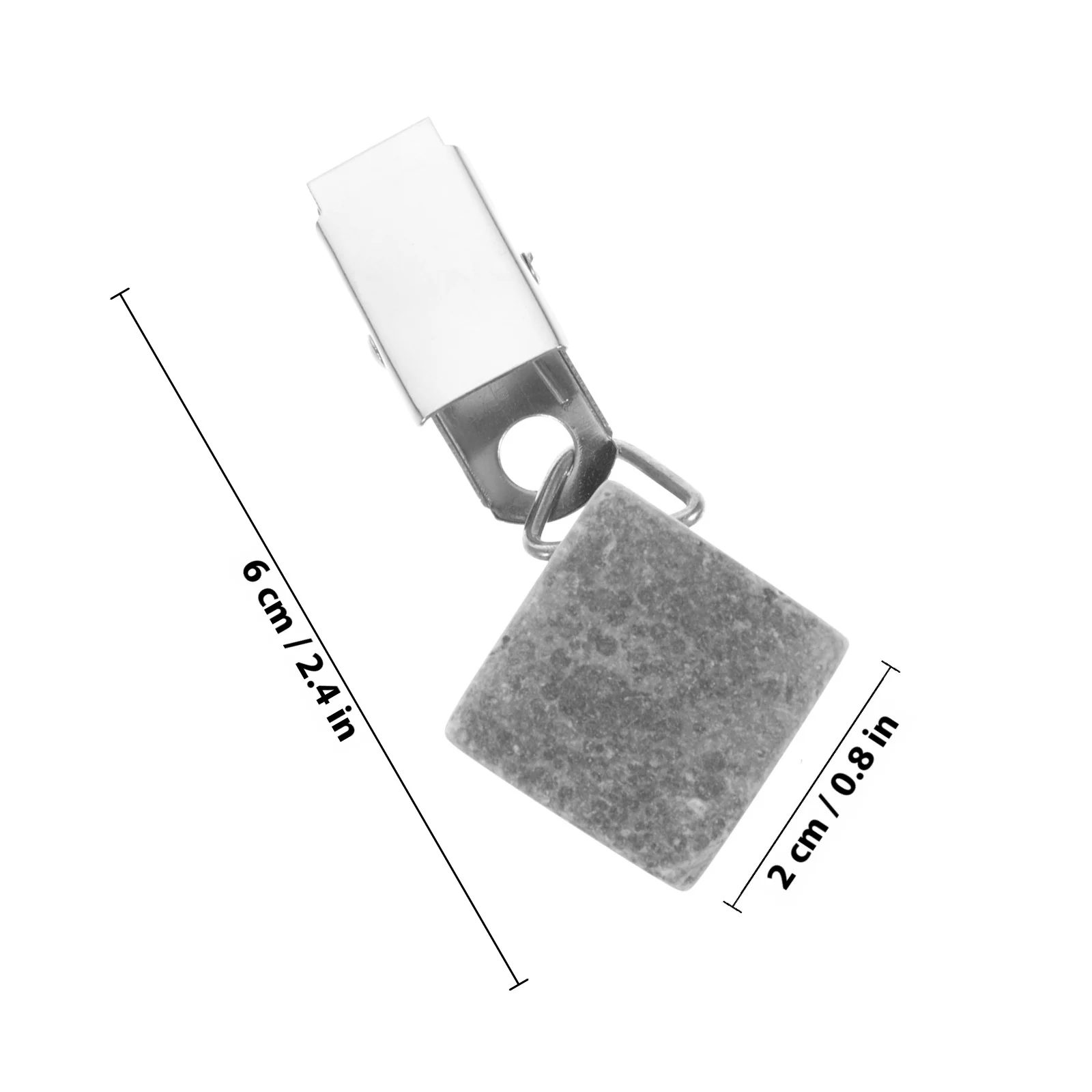 4 قطعة مفرش المائدة الأوزان الشماعات الحجرية مقاطع معدنية لغطاء الطاولة في الهواء الطلق لوازم التخييم اكسسوارات بار المطبخ #4