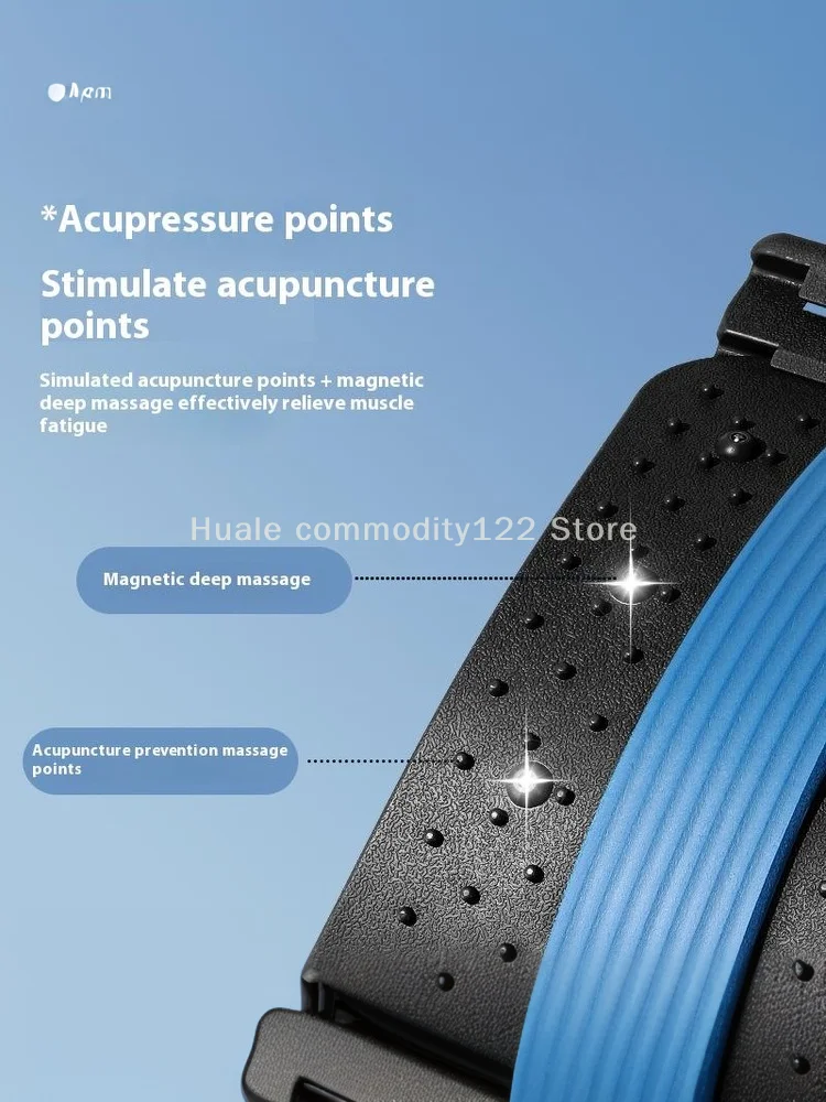 

1 шт., успокаивающее устройство для поясничной спины, растягивающее поясничное отдела позвоночника, снимающее сжатие нервов, магнитный массаж, корректор поясничных позвонков, спины