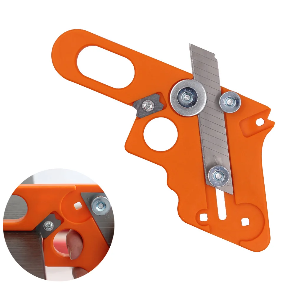 

Manual Edge Banding Trimmer Veneer Edge Cutter Tool Woodworking Chamfer Plane Wood Chamfering Fillet Scraper Board Deburring