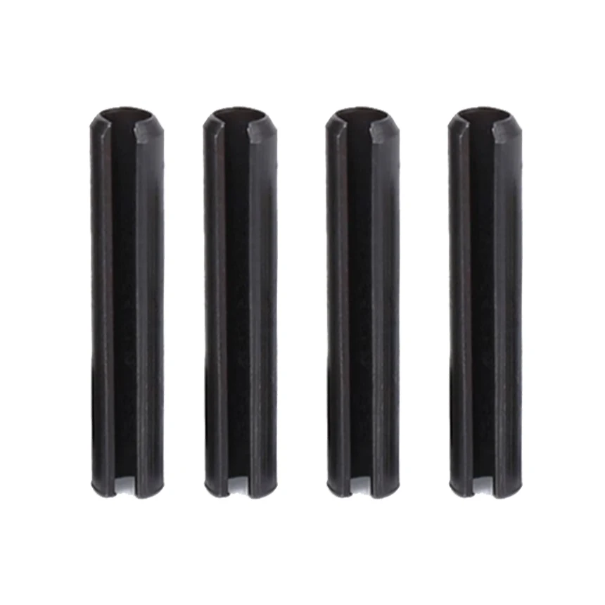 5000Pcs M4.5*14 Black Zinc Carbon Steel DIN1481 Parallel Dowel Split Elastic Cotter Slotted Spring Pin