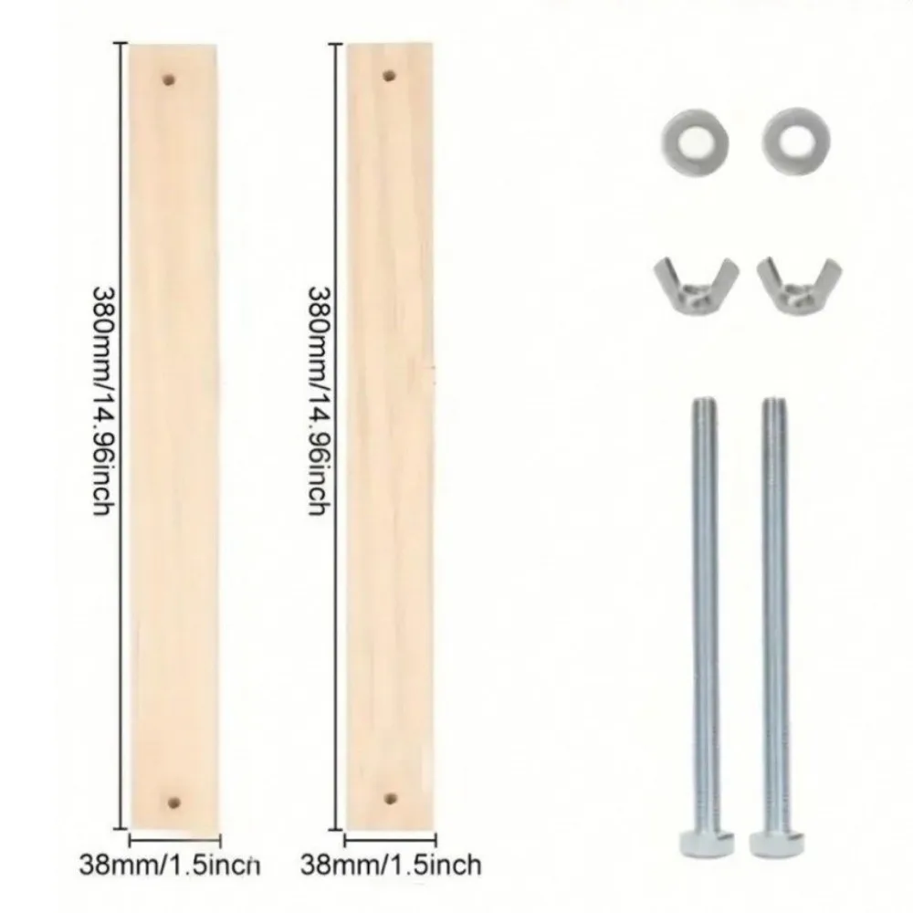 DIY Bookbinding Flat Paper Press Machine Convenient Practical Wooden Book Press Sturdy Durable Book Binding Kit Desktop Use