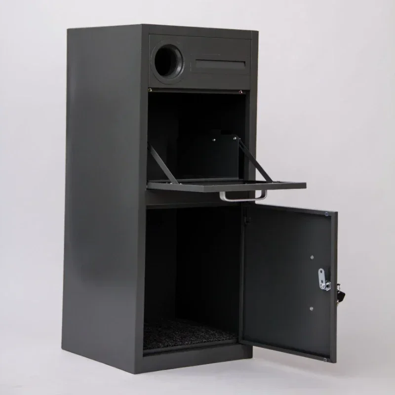 

Hot selling and popular Anti Theft Large Outdoor Smart Parcel Drop Mailbox For Mail Letter Post and Parcel Delivery Box