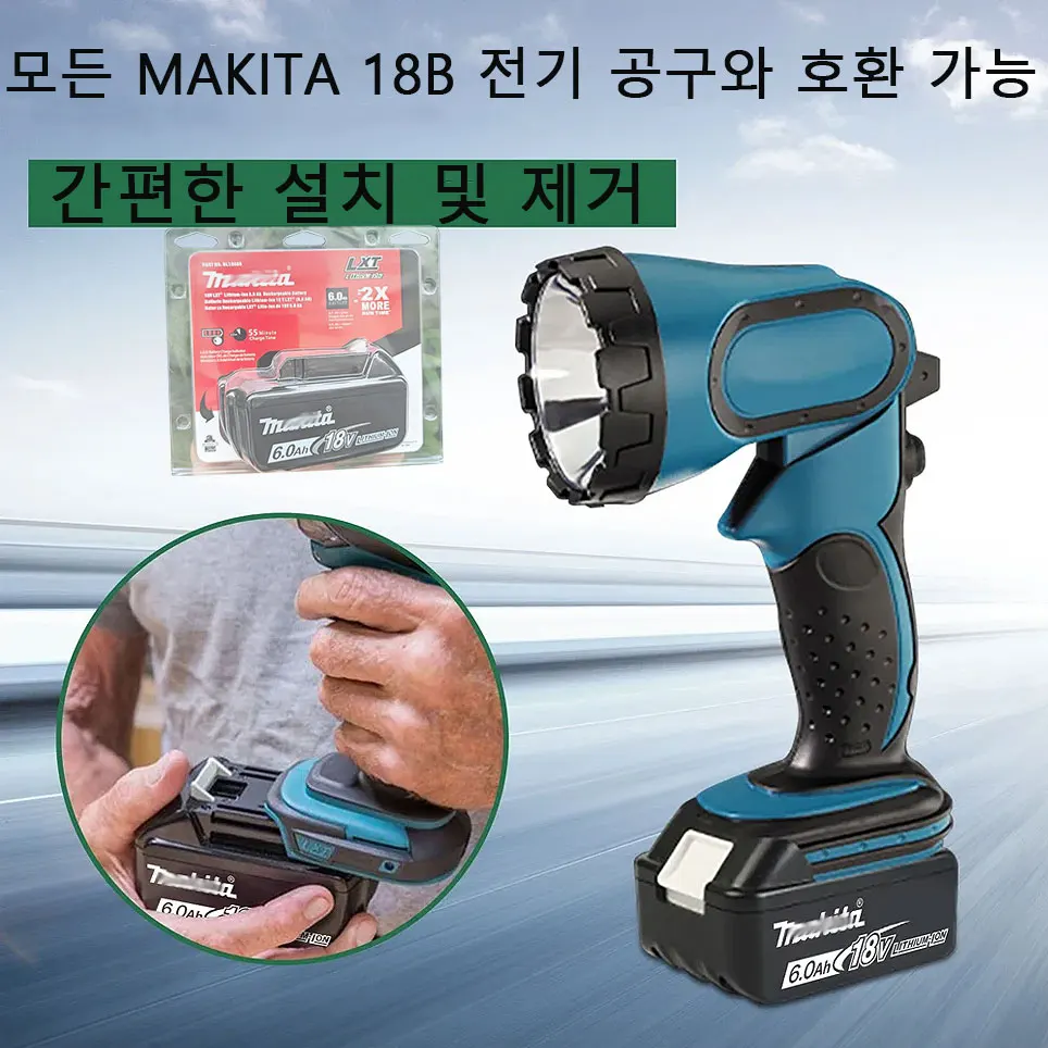 Genuine Makita 18V battery 6Ah rechargeable electric tool battery 18V Makita LED lithium ion replacement LXT BL1860B BL1860 BL1850