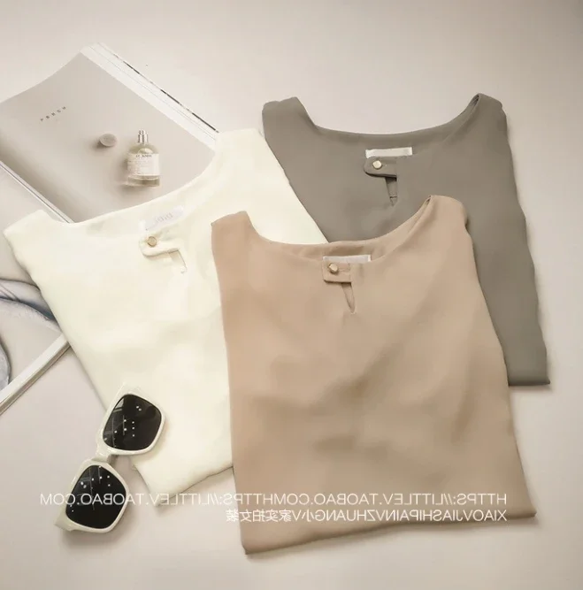 ผู้หญิงฤดูร้อน Tops Tees เซ็กซี่เสื้อวินเทจหลุมชีฟองปุ่ม Ruched เสื้อแขนสั้น Ruffles T เสื้อหลวม Casual Tees