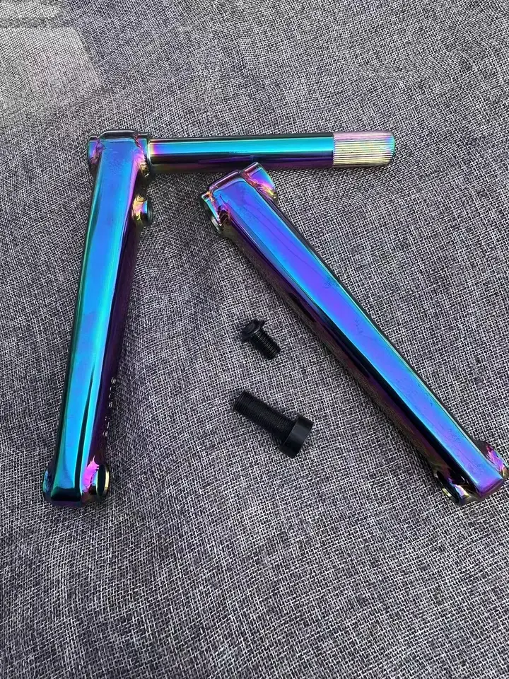 BMXクランクセット,19mm,48スピンドル,175mm,850g,4130crmo bmx