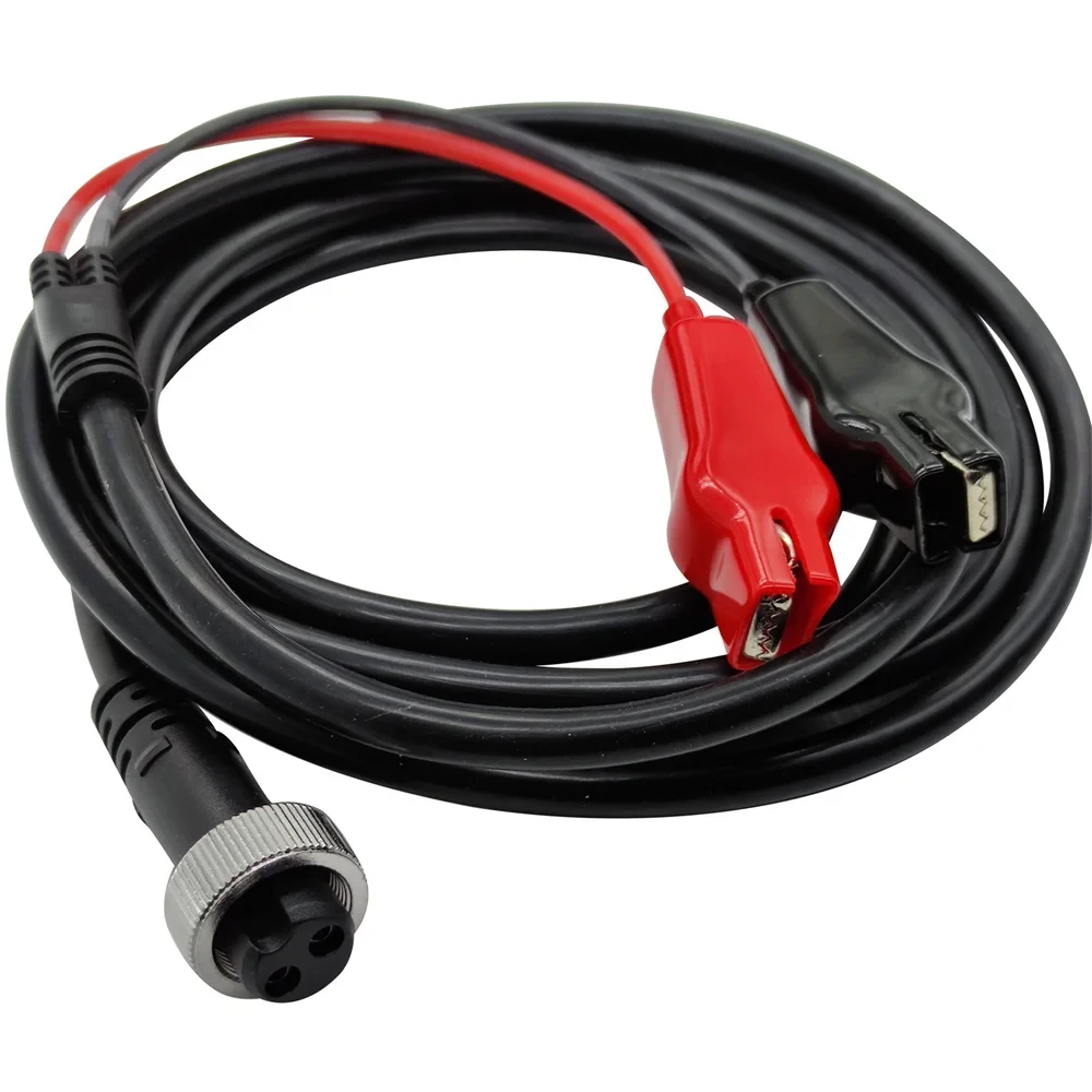 1 Stück 2-poliges Stromverlängerungskabel für elektrische Angelrollen, 2 m lang, kompatibel mit Daiwa Shimano 300J 400J 500J 600J elektrischen Angelrollen. – Detail 5