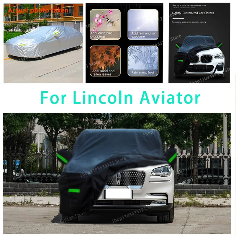 For Lincoln Aviator auto body protection, anti snow, anti peeling paint, rain, water, dust, sun protection, car clothing