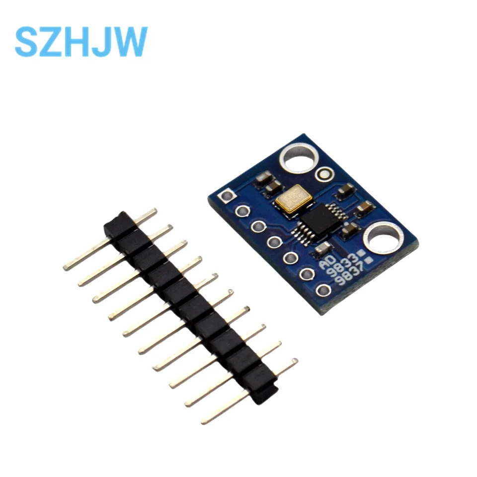 1pcs AD9833 Programmable Microprocessors Serial Interface Module Sine Square Wave DDS Signal Generator Module GY-9833