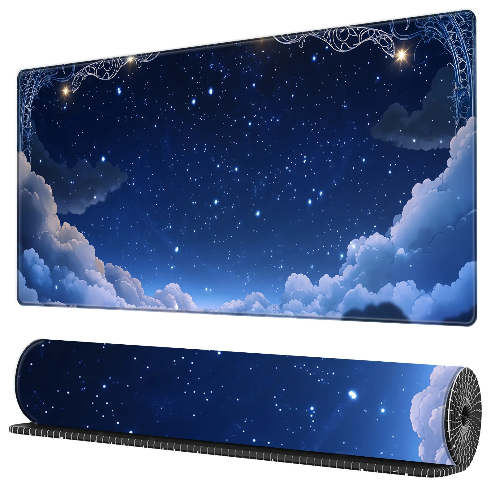 

Blue sky Xxl Large Mouse Pad 900x400 Gamer Keyboard Colorful Mat Gaming Accessories Deskmat Office Carpet Computer Table Cushion