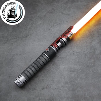 TXQSABER Lightsaber Relic Hunter Ağır Düello Tasarımlı Metal Kabzası Lazer Kılıç FOC Blaster Pürüzsüz Salıncak Işın Kılıcı Oyuncaklar