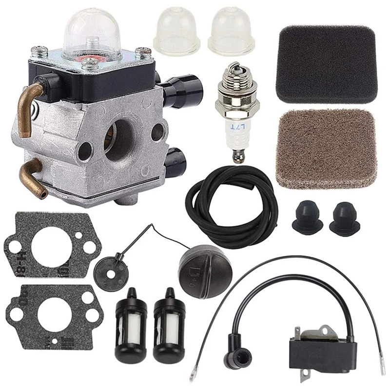 Carburetor Ignition Coil Kit For Sthil FS80 FS80R FS85 FS85R FS85T FS85RX String Trimmer 4137-120-0606 4137-120-0608