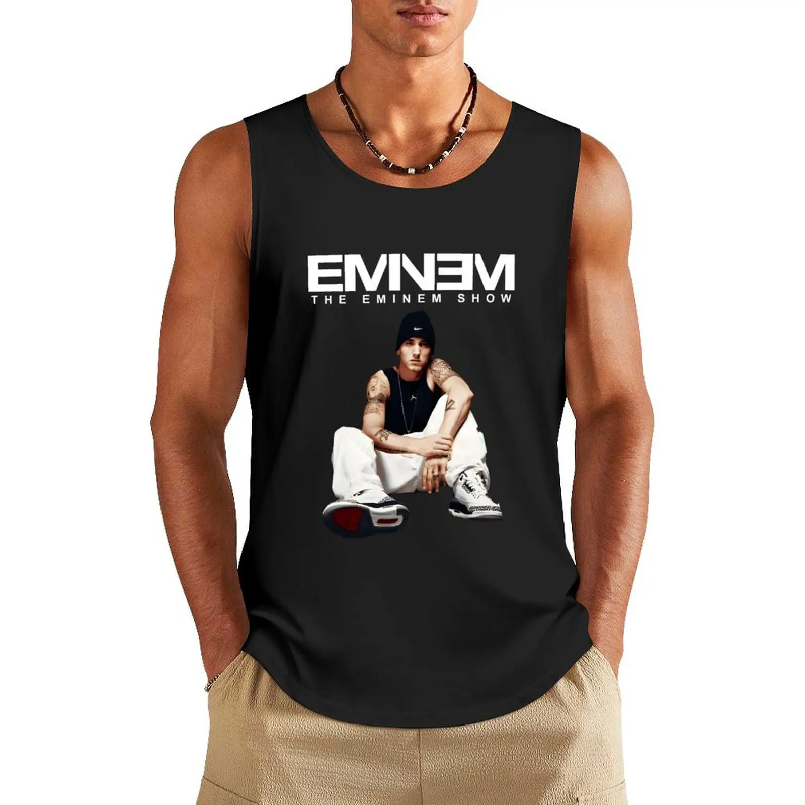 detailed in a Close Up Shot<<eminem,eminem,eminem,eminem,eminem,eminem,eminem,eminem,eminem,eminem,eminem Tank Top