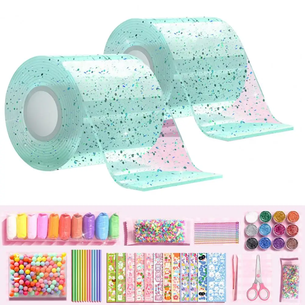 Kit de burbujas que estimulan la imaginación, juego creativo de burbujas para niños y adultos, juego de cinta segura para manualidades divertidas