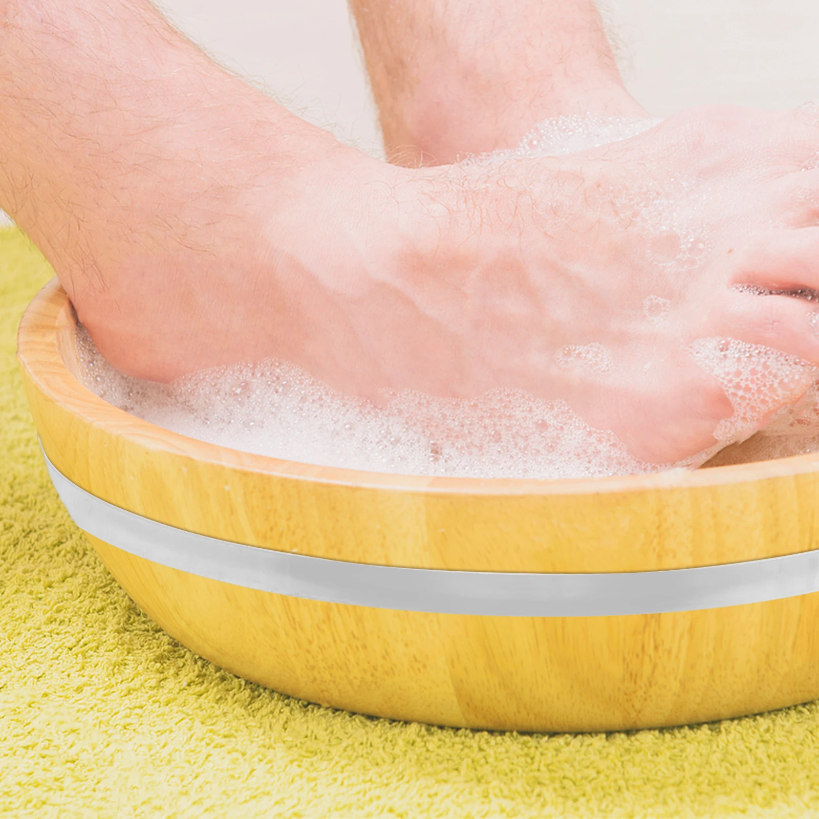 

1pcs Foot Bath Steel Hoop Retainer Ring Durable Fixing Tool For Soaking Bucket Metal Bucket Repair Foot Soak Tub Retaining Hoop