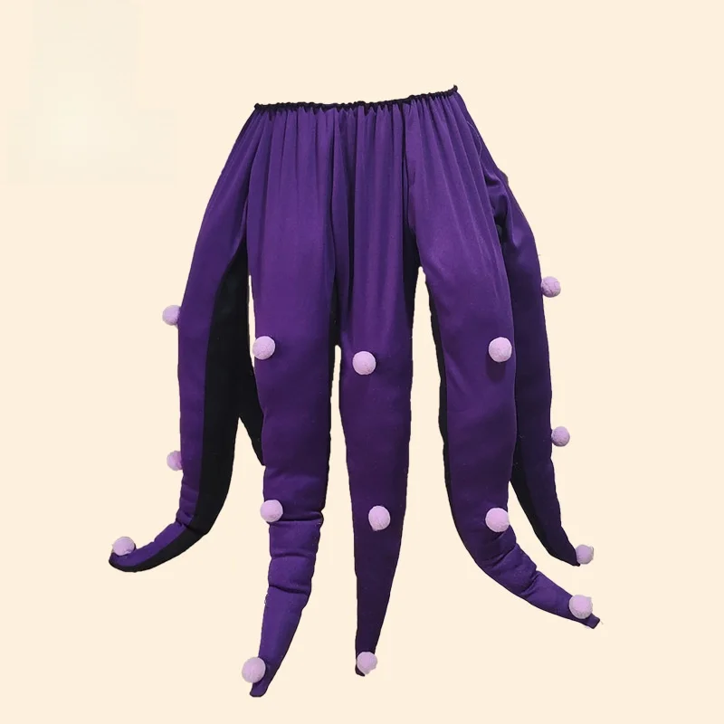 

Adult Cosplay Octopus Dr Purple Bla Long Tentacle loween Par Dance Costume Women's Traditional Ethnic Stage Costume