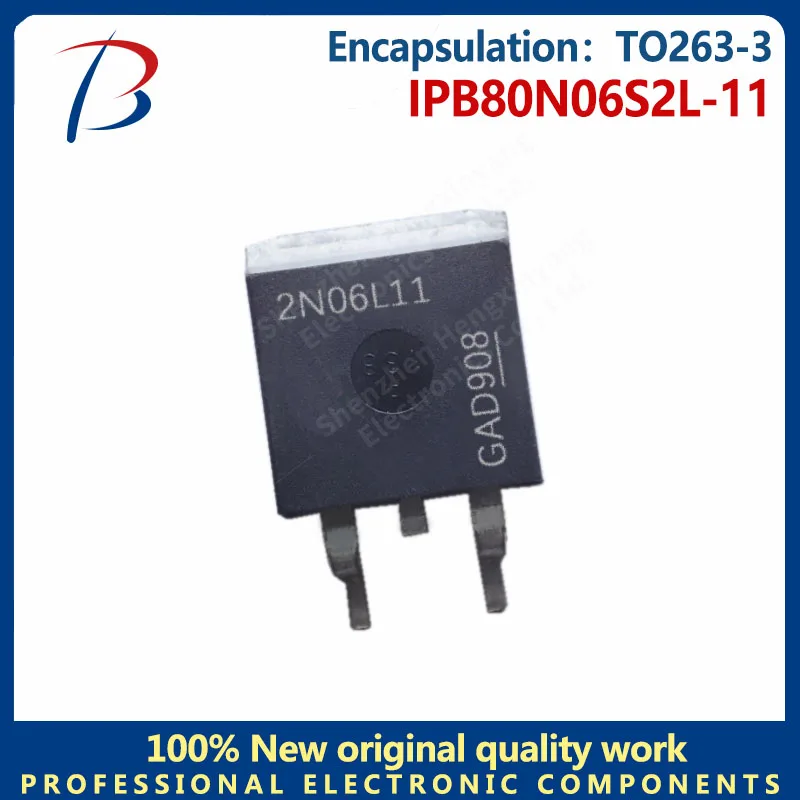 IPB80N06S2L-11 Pacote TO263-3 Tela FET MOS 55V80A, 2N06L11, 10pcs