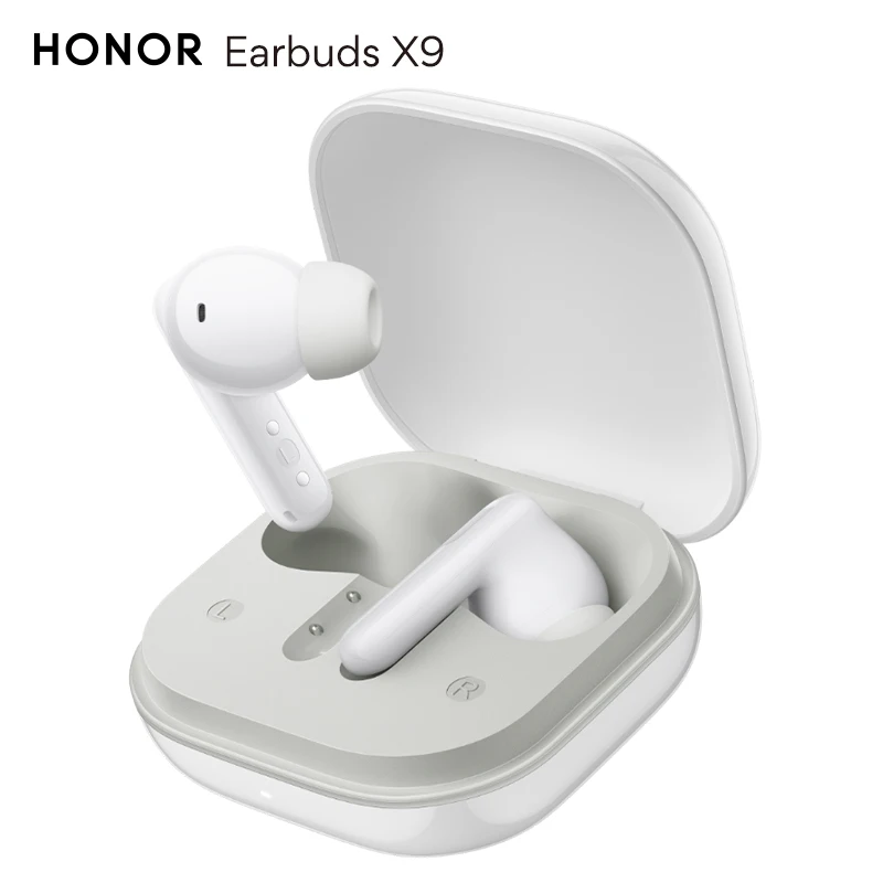 

HONOR Earbuds X9 Earphones Wireless Bluetooth 5.3 Headphones 12.4mm Dynamic Coil Earbuds 49dB Active Noise Cancellation Headset