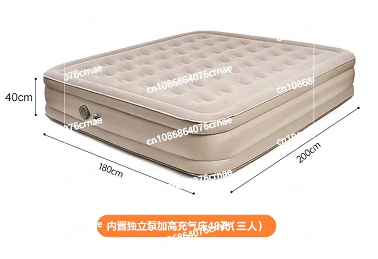 

Outdoor Camping Floor Bunk Household Single Automatic Portable Folding Bed Thickened Sleeping Mattress Air Mattress Bed