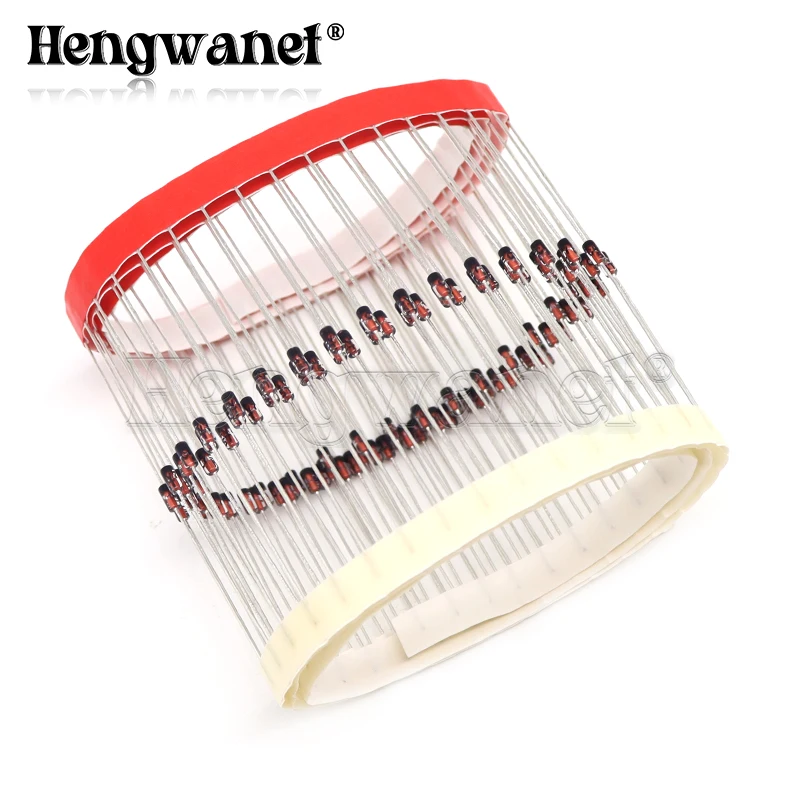 100pcs 1N60 1N60P DO-35 45V Schottky Diode Germanium TV Radio FM Detection