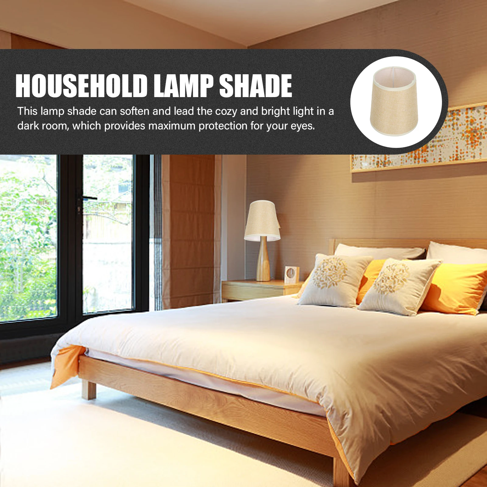 

Тканевый абажур премиум-класса для домашнего декора, защита от пыли, прочный светильник, диффузор для настольной лампы, люстры, потолочный светильник