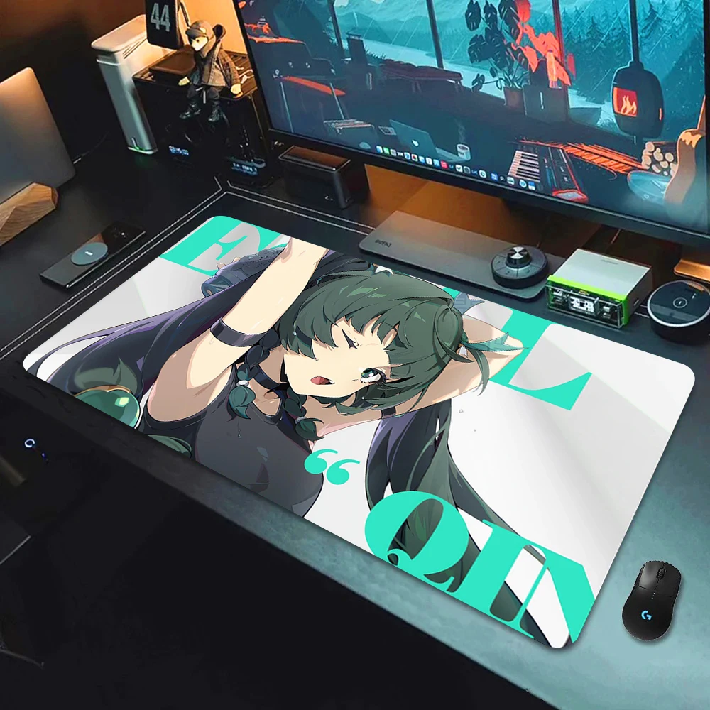 Zenless Zone Zero Mouse Pad Large Game Rubber Locking Edge Keyboard Mat ZZZ Ellen Zhu Yuan Miyabi Nicole Jane Yanagi Anby Lycaon